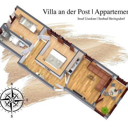 Villa An Der Post Whg 02 Heringsdorf  Luaran gambar